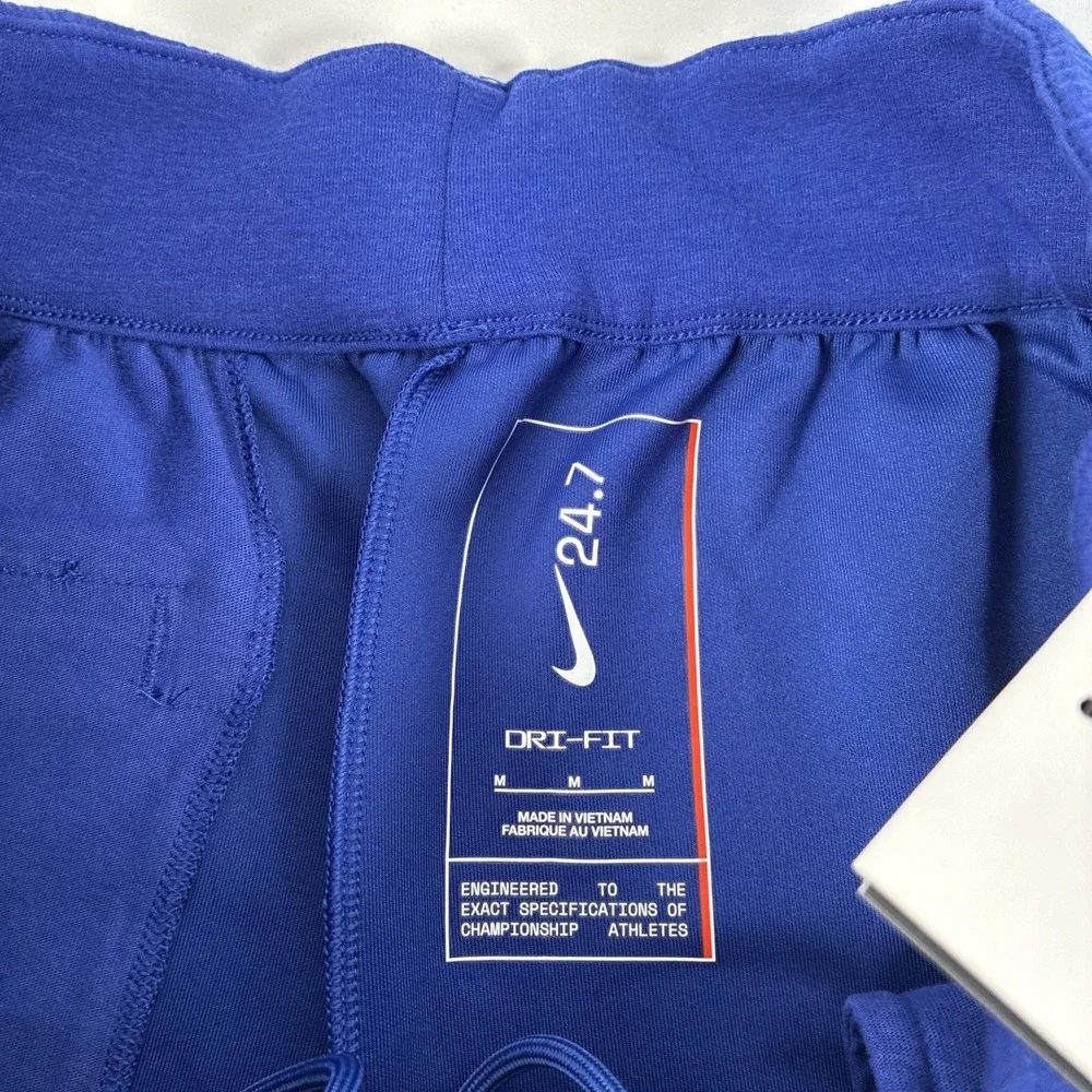 New Nike 24.7 Impossibly Soft Fleece Mens Pants Medium HQ6970 455 Blue NWT $110
